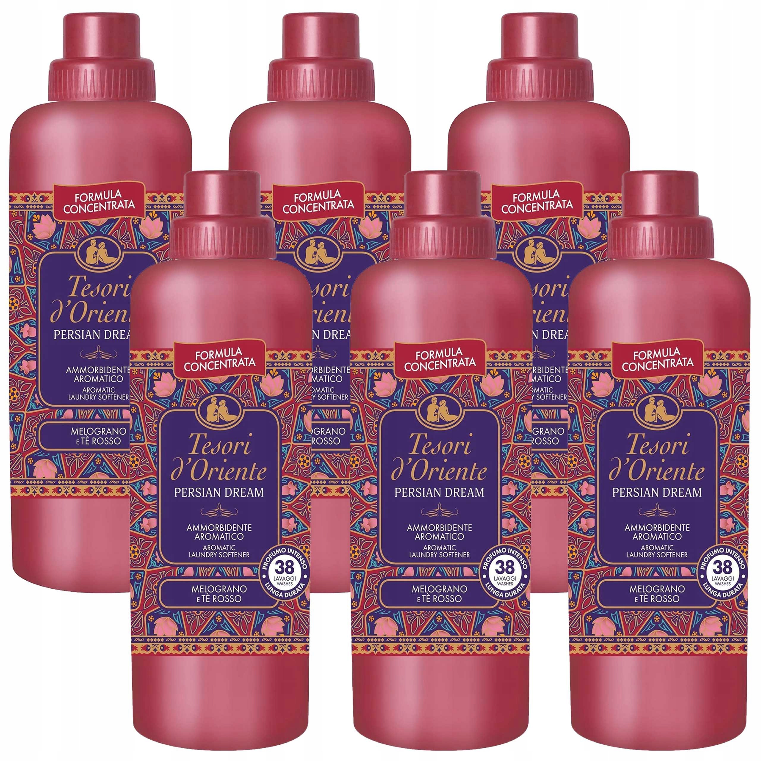 Levně Tesori d'Oriente Persian Dream koncentrovaný tekutá aviváž 760 ml x6
