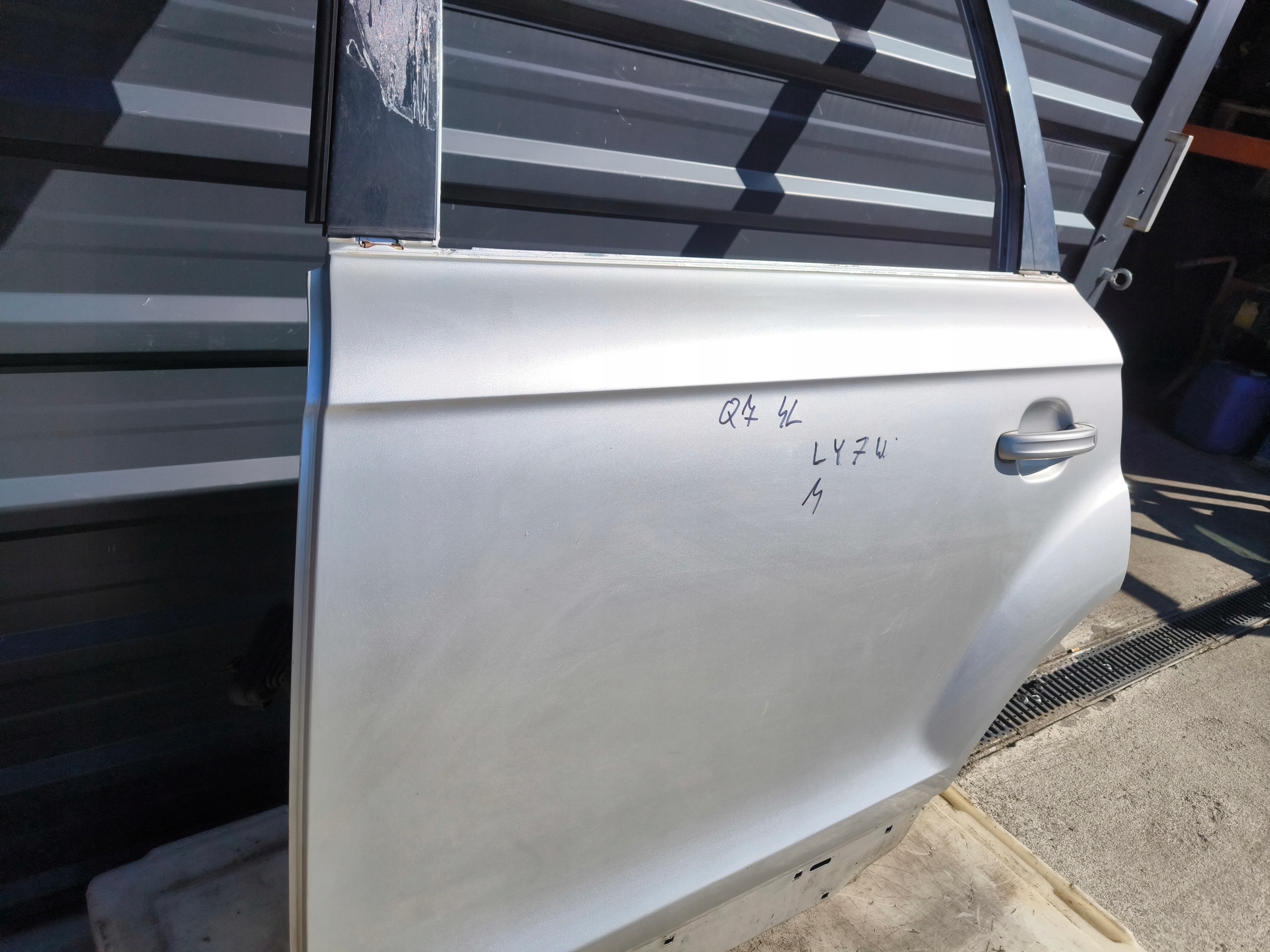 door left rear part AUDI Q7 4L LY7W 2005-2014