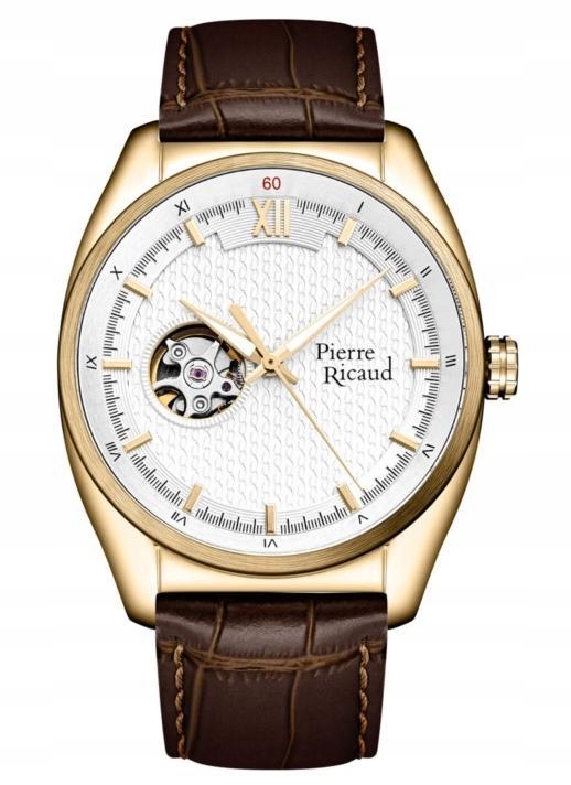 Nové Originální Pánské Hodinky Pierre Ricaud P60052.1263A zlaté