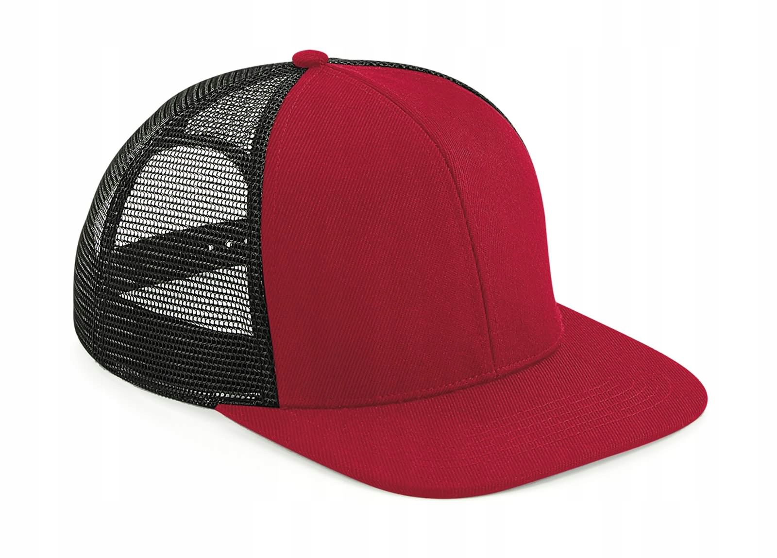 

Czapka Trucker Z Prostym Płaskim Daszkiem Snapback