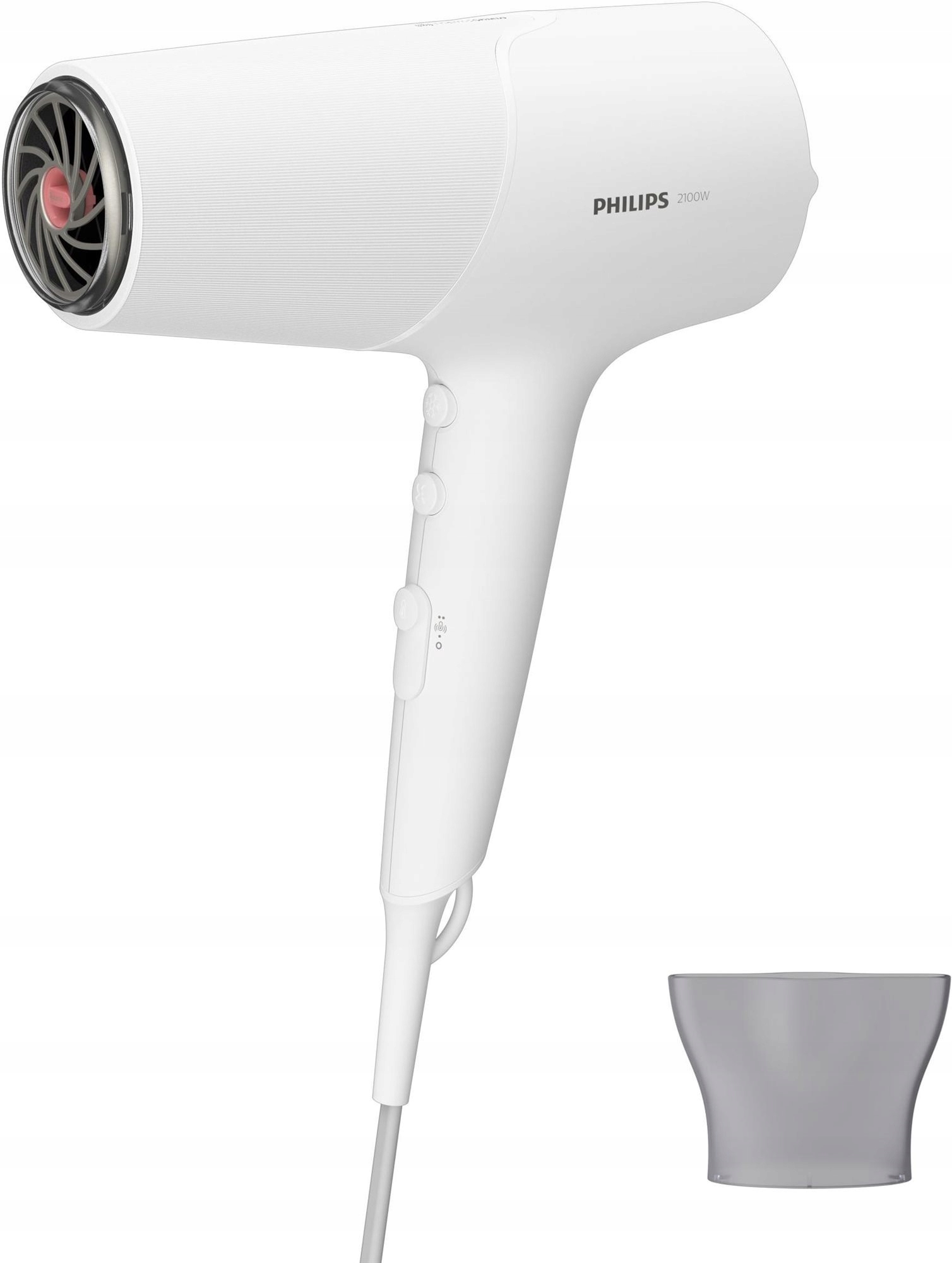Philips series 5000 fén na vlasy bílý, BHD500/00