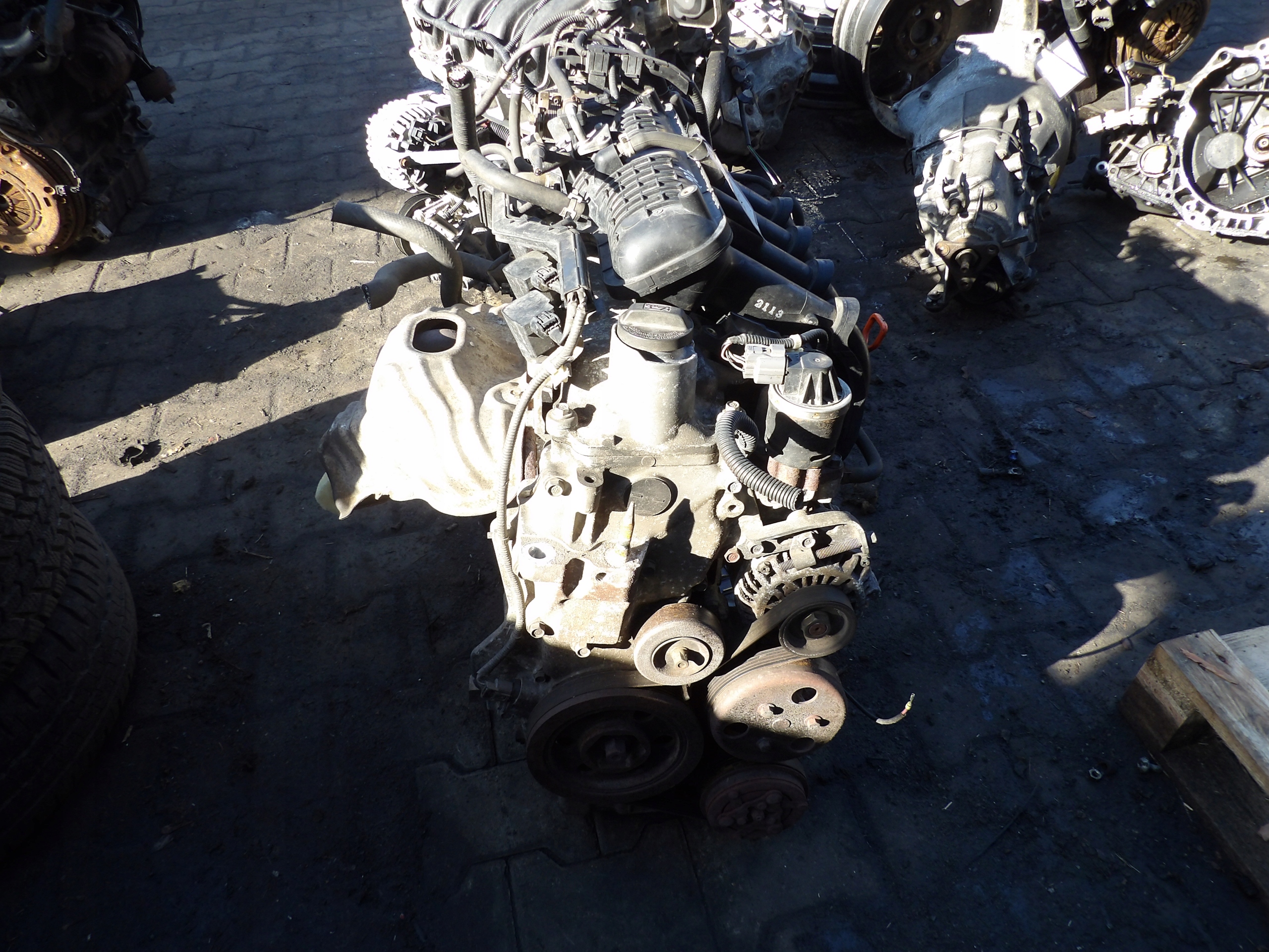 Honda Jazz II 1,3DSI 61KW 83KM engine complete L13A1