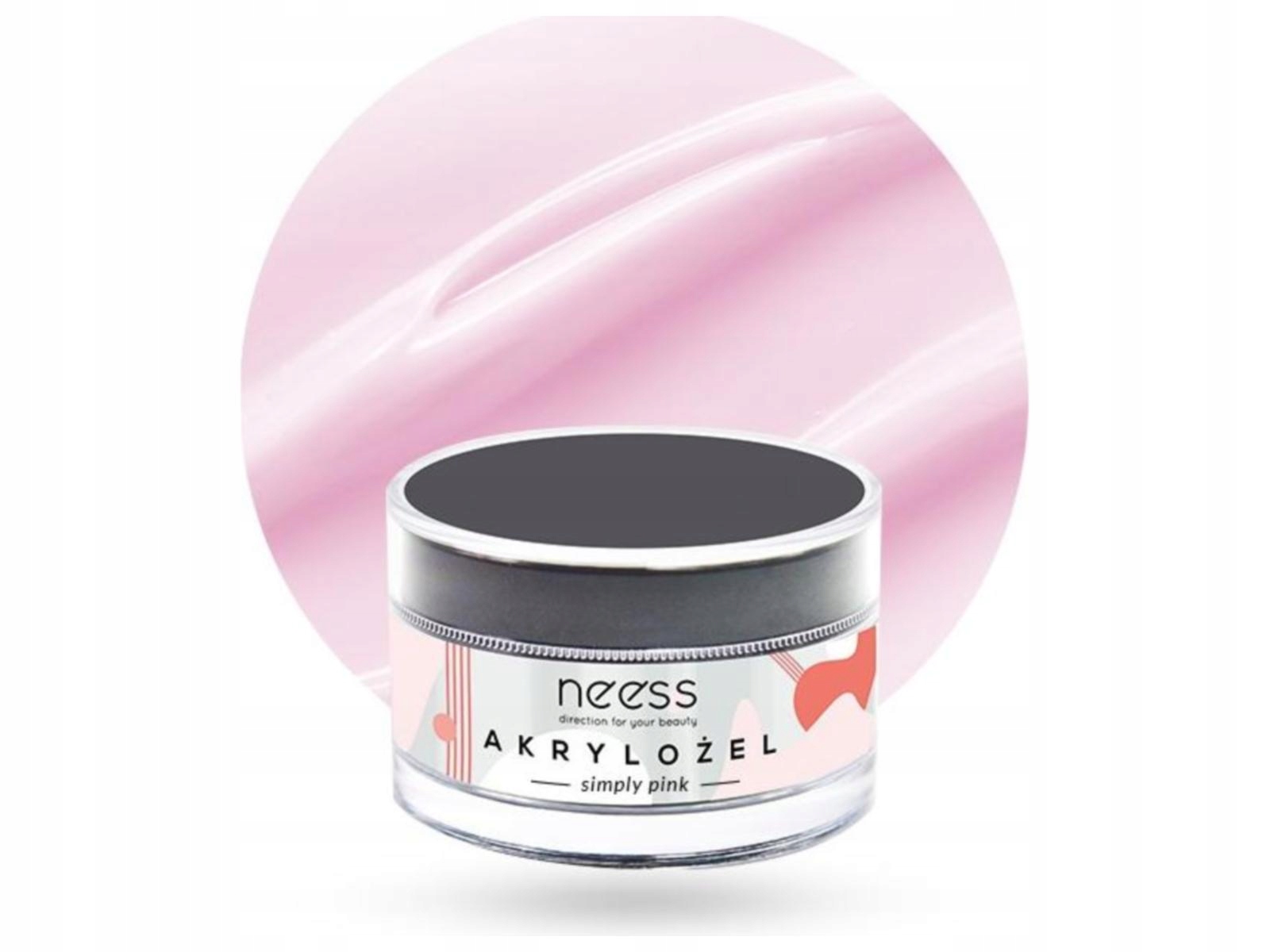 DONEGAL Akrylożel do paznokci - Simply Pink (7889) 15g