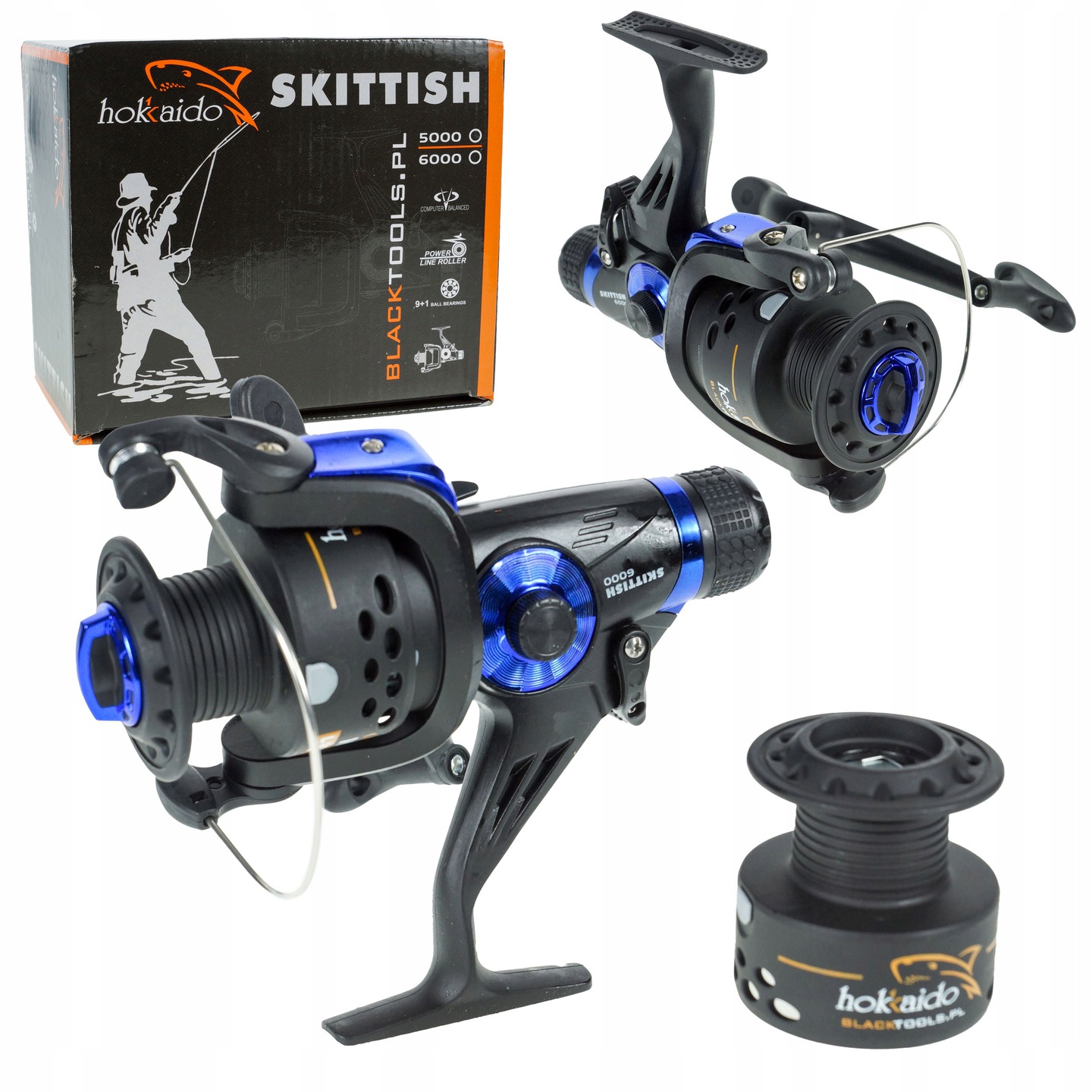 

Kołowrotek Skittish 5000 Wolny Bieg 9+1BB