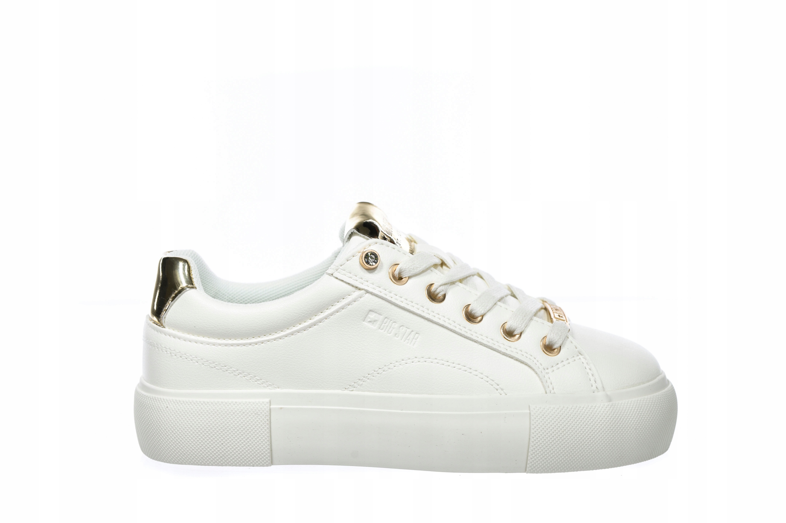 Buty Damskie Sportowe Big Star Sneakersy Damskie Białe NN274211-36