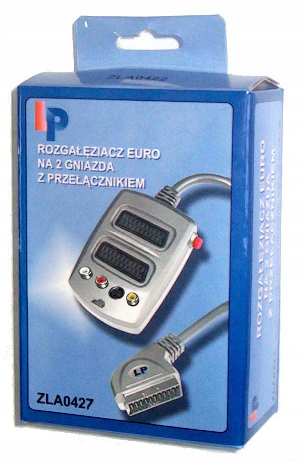 Złącze WTYK EURO-2GN+SVHS+3RCA+przł Marka Lechpol