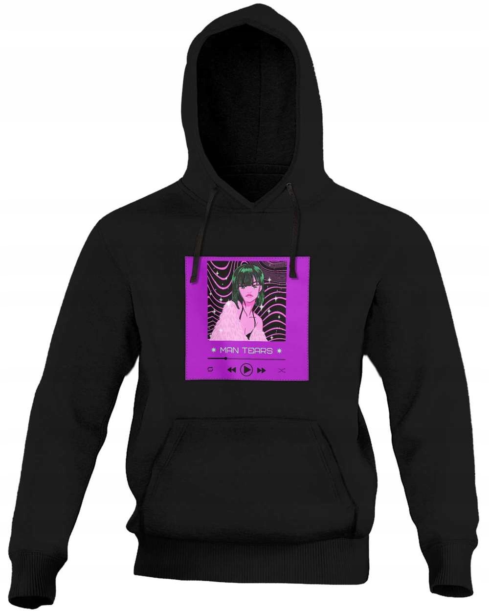 

Bluza z naszywką Man tears