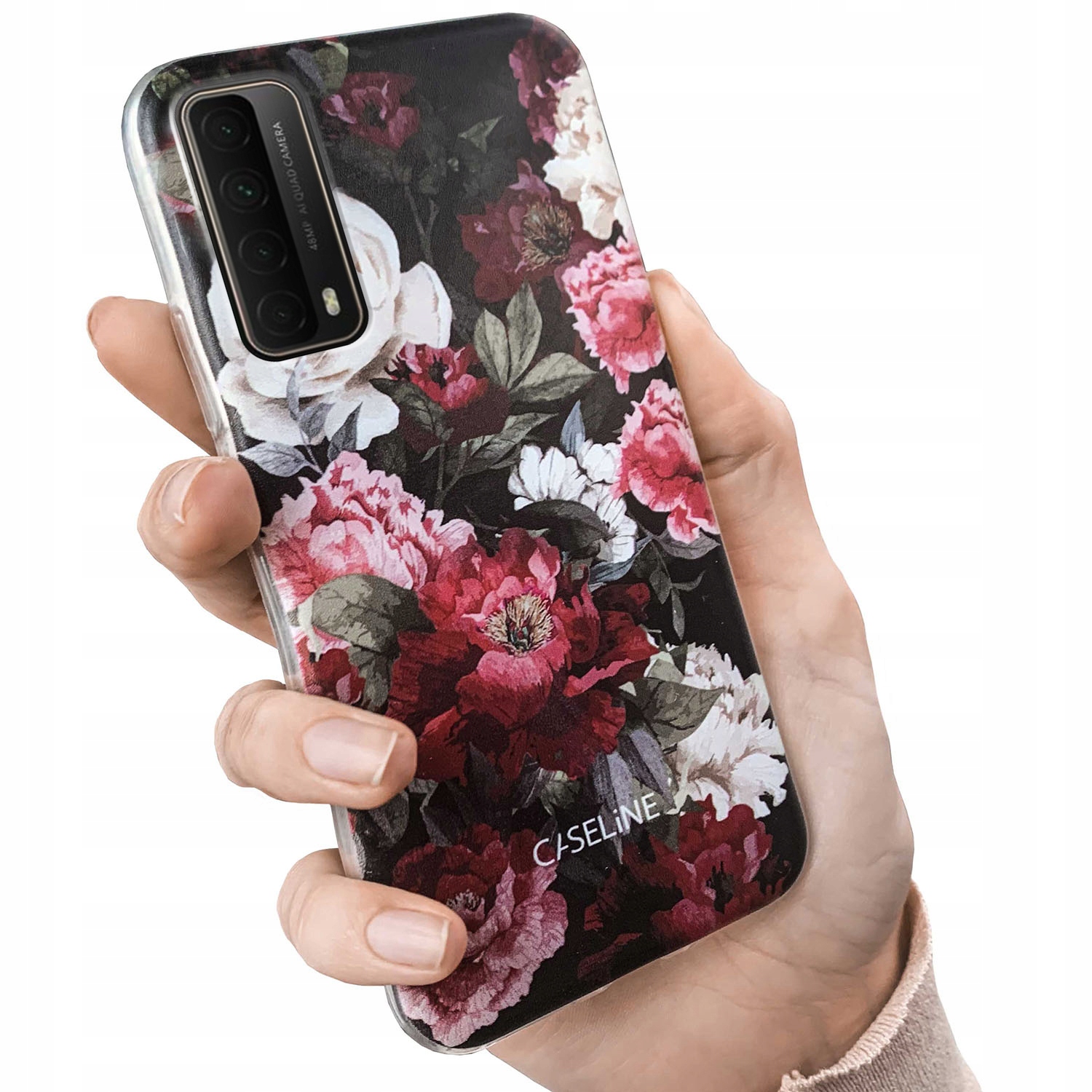 

Etui do Huawei P Smart 2021 case wzory guma +Szkło