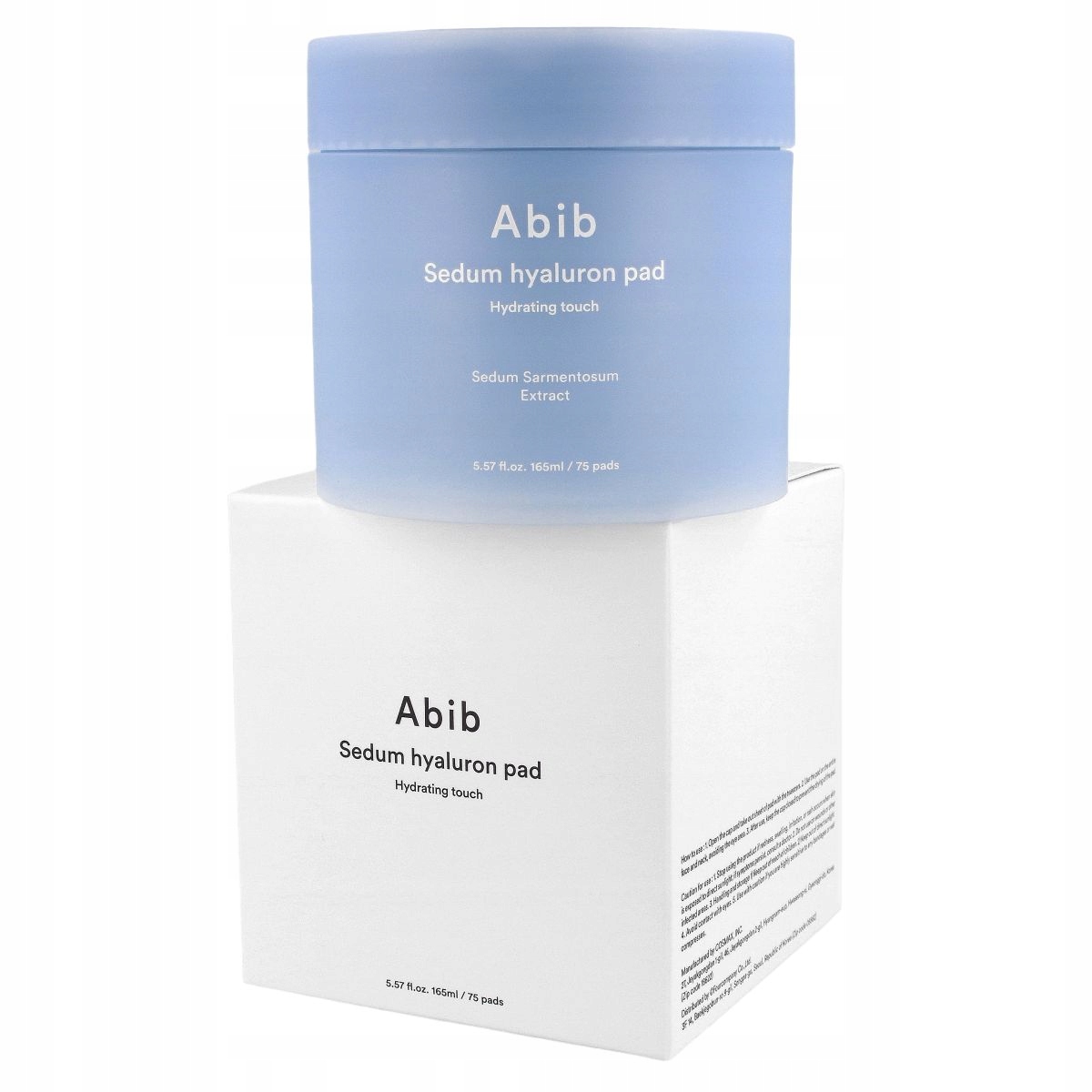 Abib Sedum Hyaluron Pad Hydrating Touch płatki do twarzy 75 pads