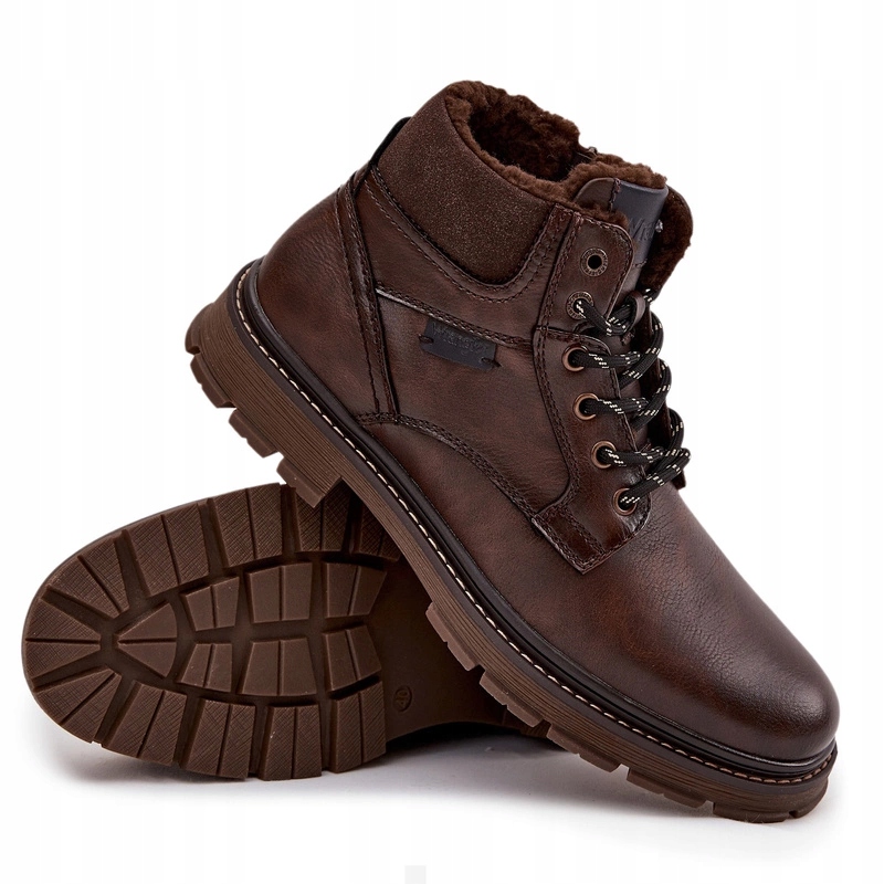 Pánské Zateplené Trapery Se Šněrovacím Zipem Wrangler 20253034.IKU C.bronz 44