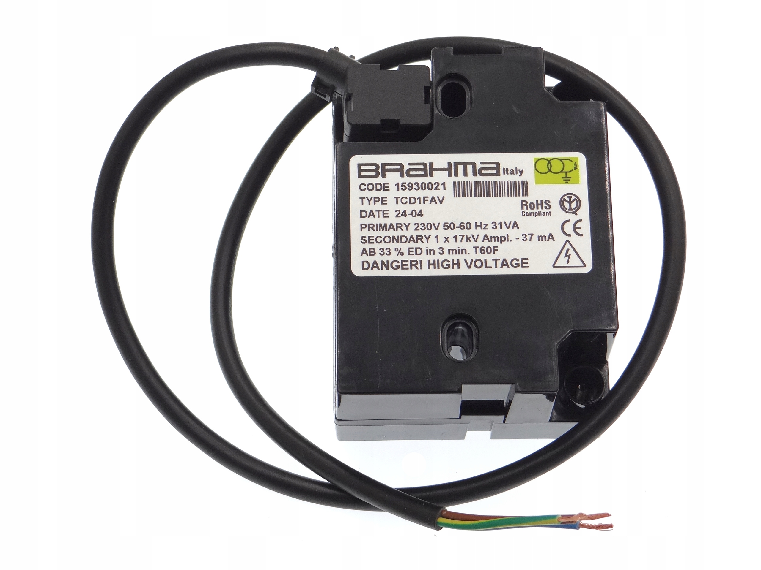 Zapaľovací transformátor Brahma TCD1FAV 15930021