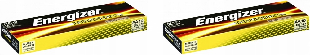 

Bateria alkaliczna Energizer Industrial Aa 20 szt