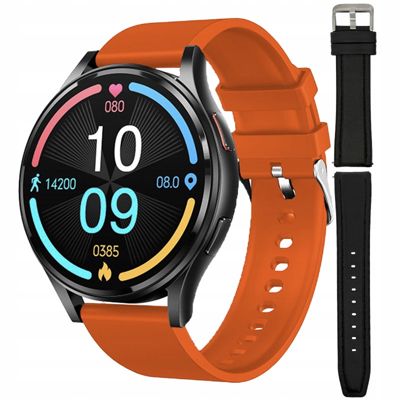 Dámské hodinky Hagen HB26.14.538.534-SET oranžové