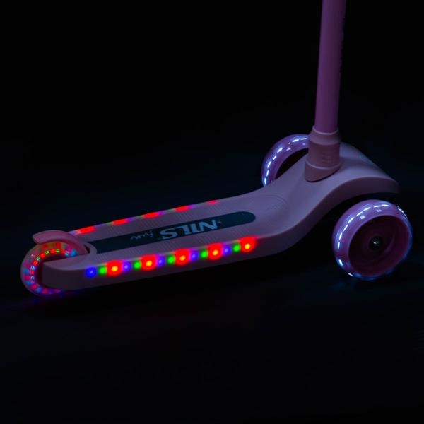 HULAJNOGA DLA DZIECKA SKŁADANA ŚWIECĄCE KÓŁKA LED Kod producenta 16-51-089