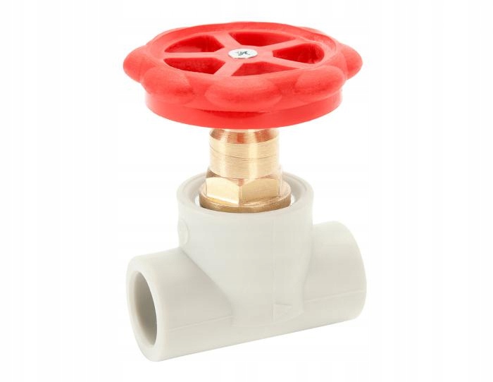 

Zawór prosty Zgrzewany grzybkowy 20 mm Pp-r