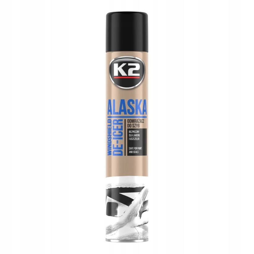 Odmrażacz do szyb K2 Alaska 750 ml K608 do szyb i lusterek