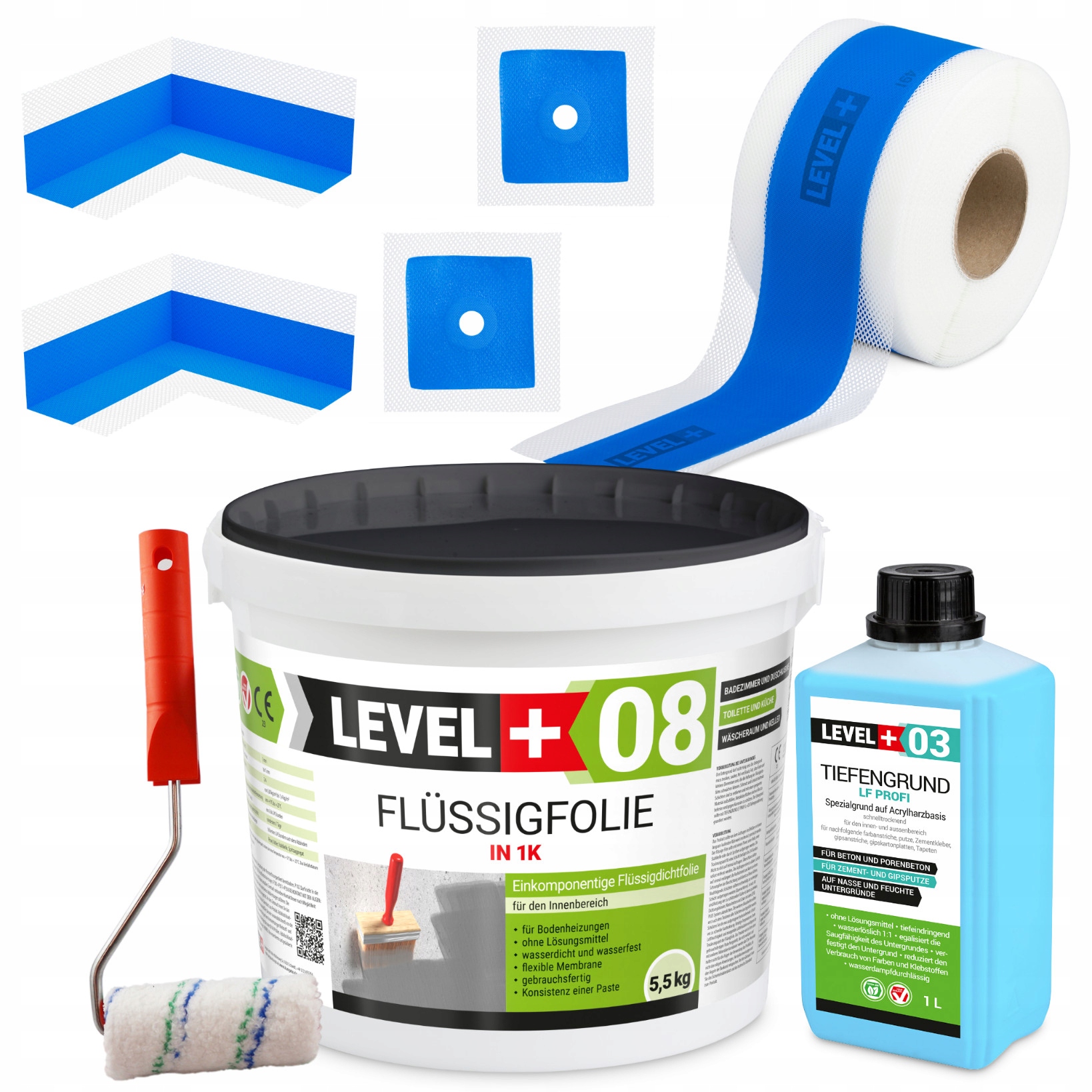 Hydroizolace Sada Fólie 5,5 kg Páska 5 m