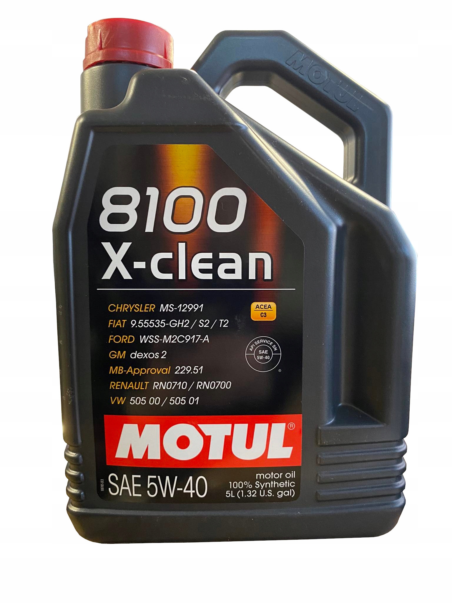 Motul 5W40 5L 8100 X-clean C3
