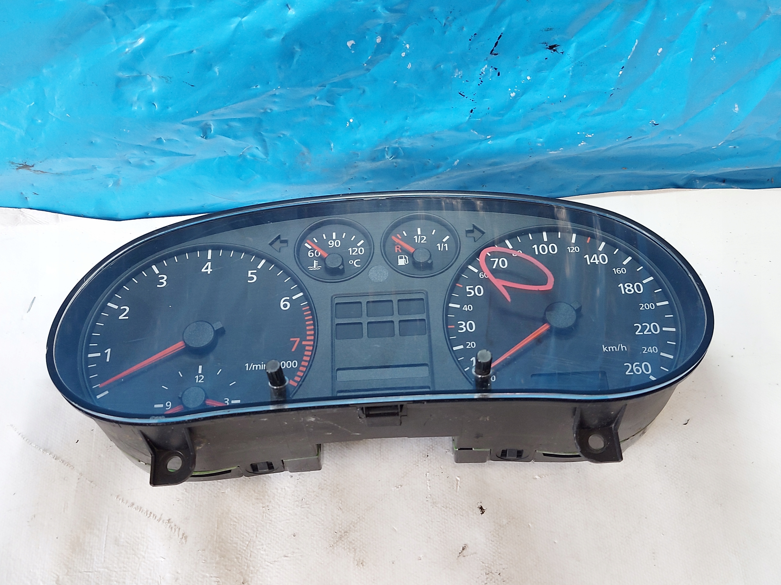 dials clock A3 8L 1.6 B 8L0919860E