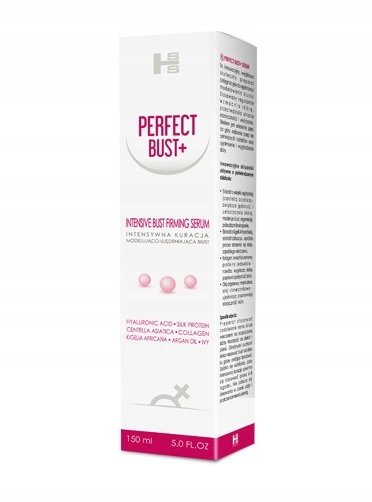 PERFECT BUST+ 150 ml PROFESJONALNY ŻEL UJĘDRNIA PODNOSI I POWIĘKSZA PIERSI Marka SHS