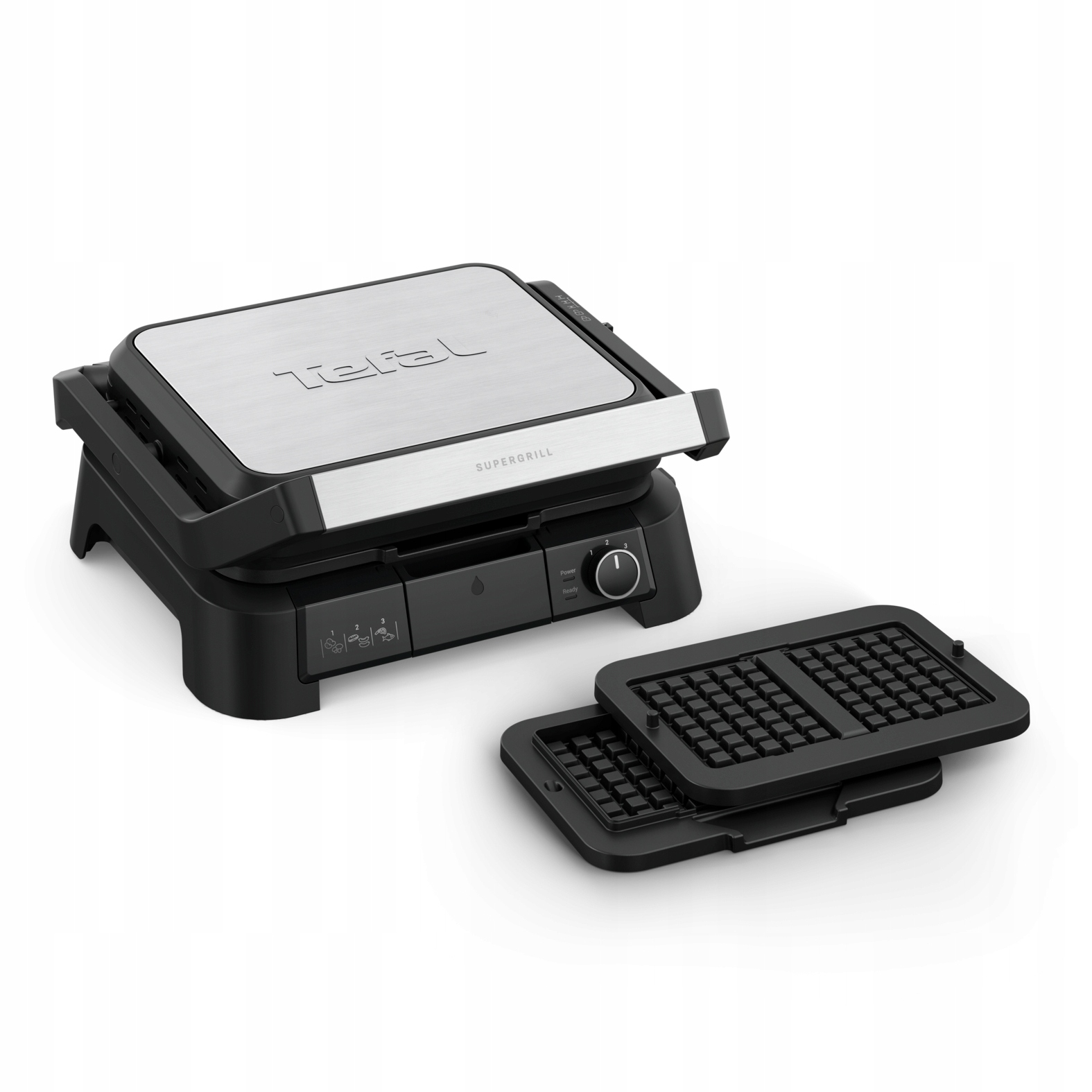 Grill elektryczny Tefal SuperGrill GC517DE0 4w1 panini opiekacz gofry 2000W