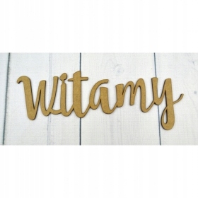 Napis Witamy