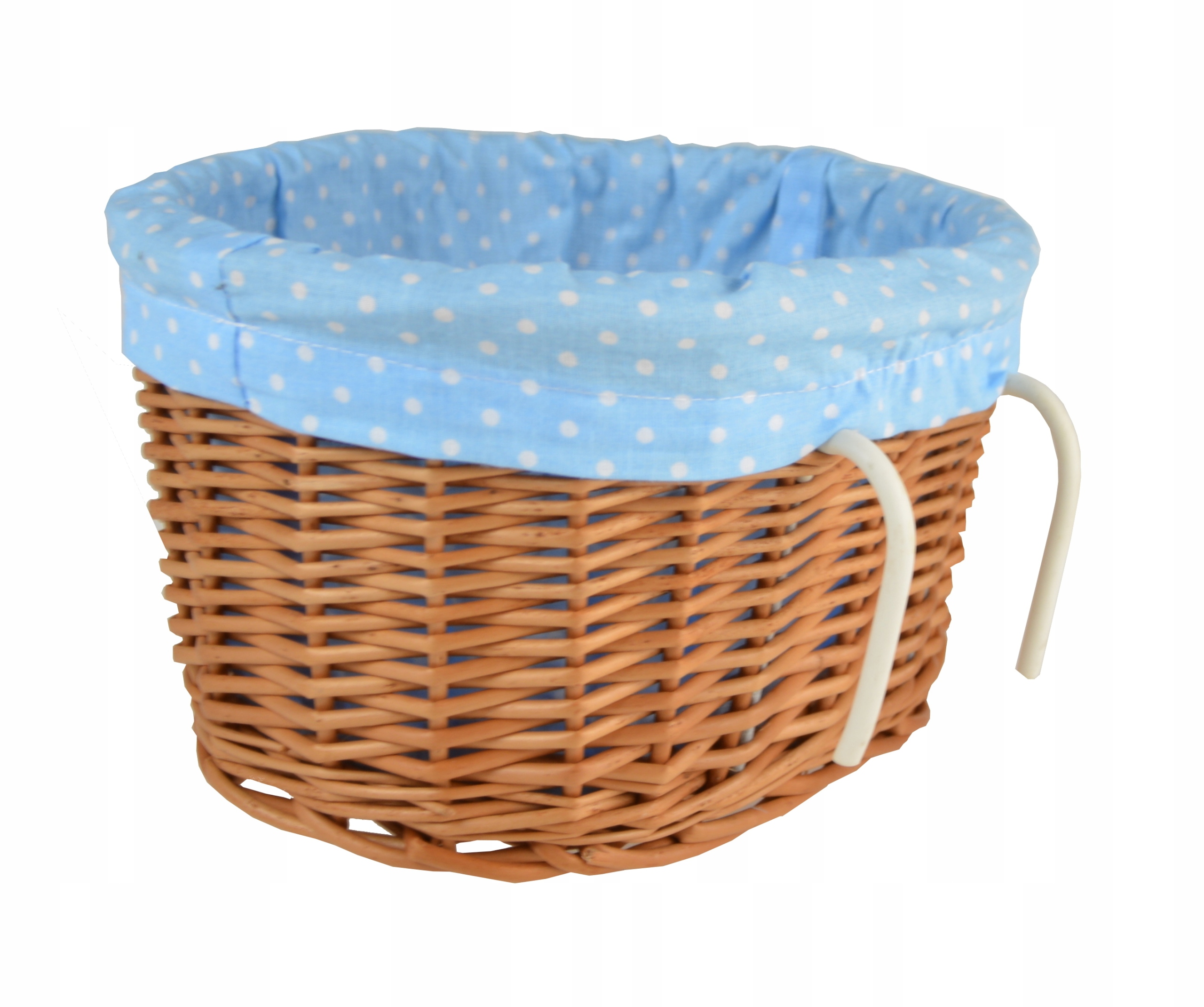 

Wiklinowy Koszyk Na Rower dla Dzieci Wkład