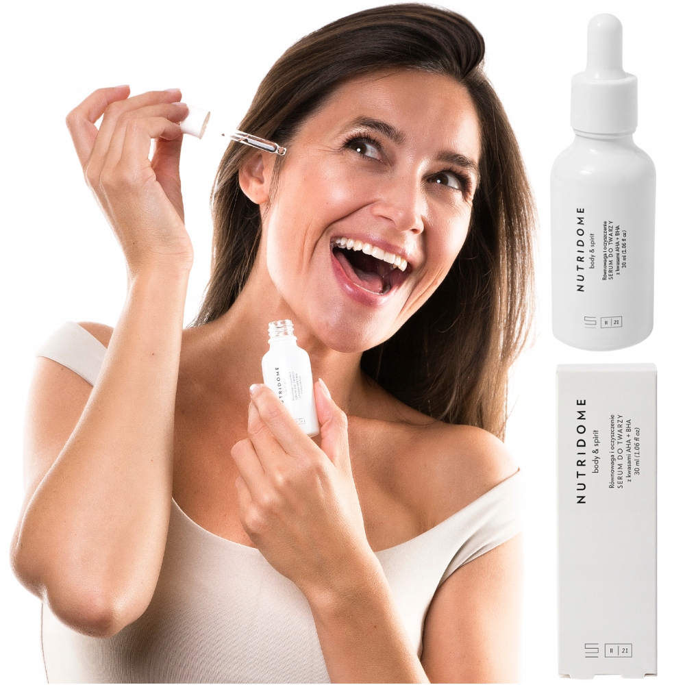 

Nutridome Serum peeling kwasowy z kwasami Aha+bha