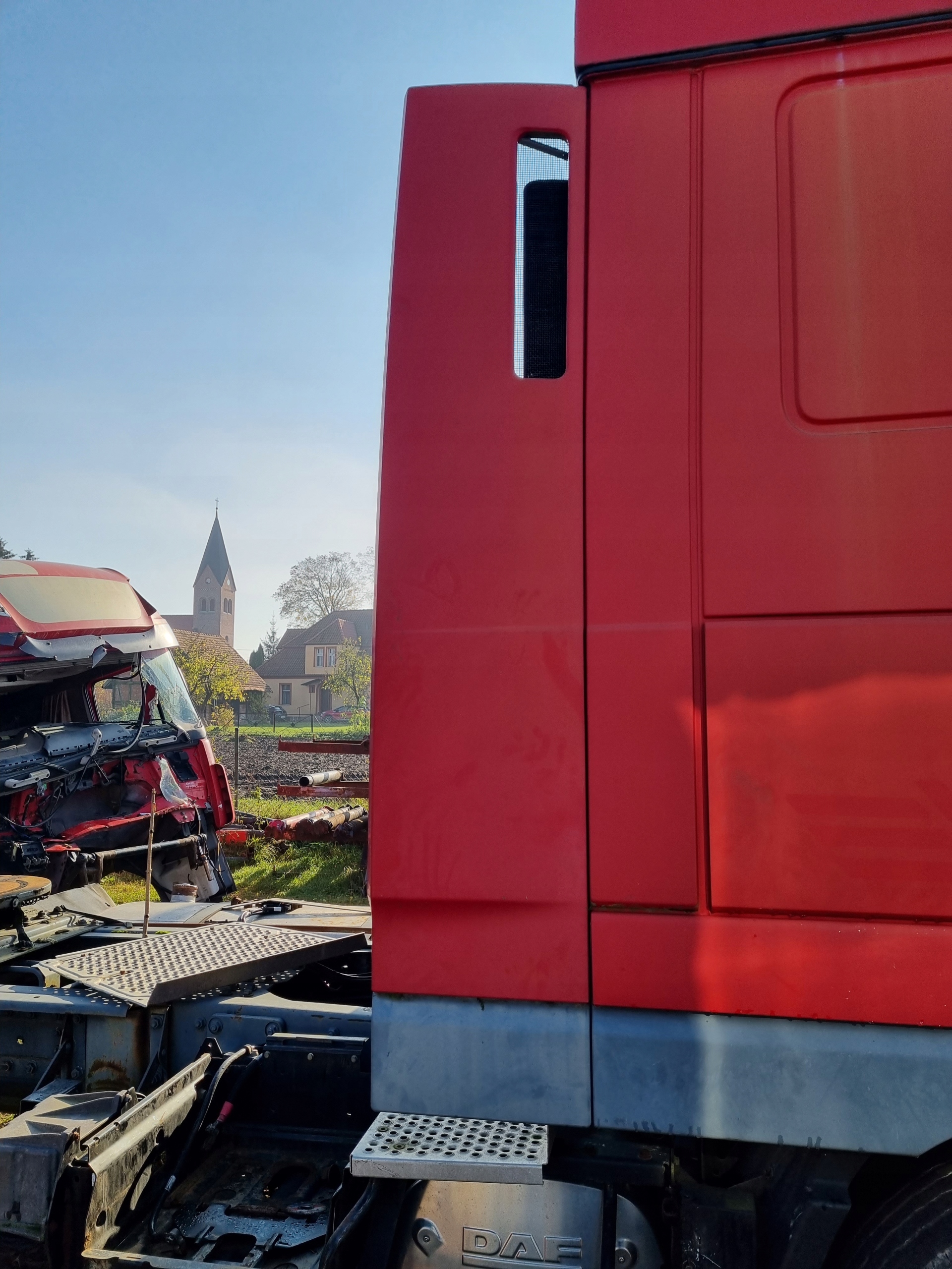 СПОЙЛЕР СПОЙЛЕР ОБТІЧНИК ZAKABINOWA RH DAF XF 105