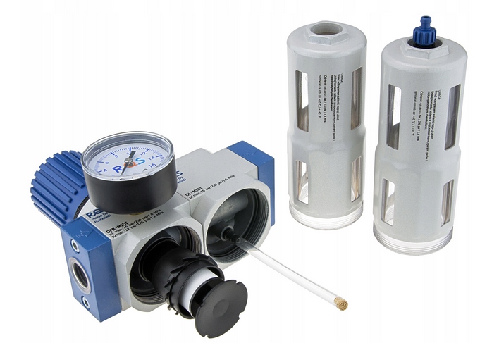 BLOK PRZYGOTOWANIA POWIETRZA RQS OU-1/2-MIDI 1/2'' Waga produktu z opakowaniem jednostkowym 2 kg