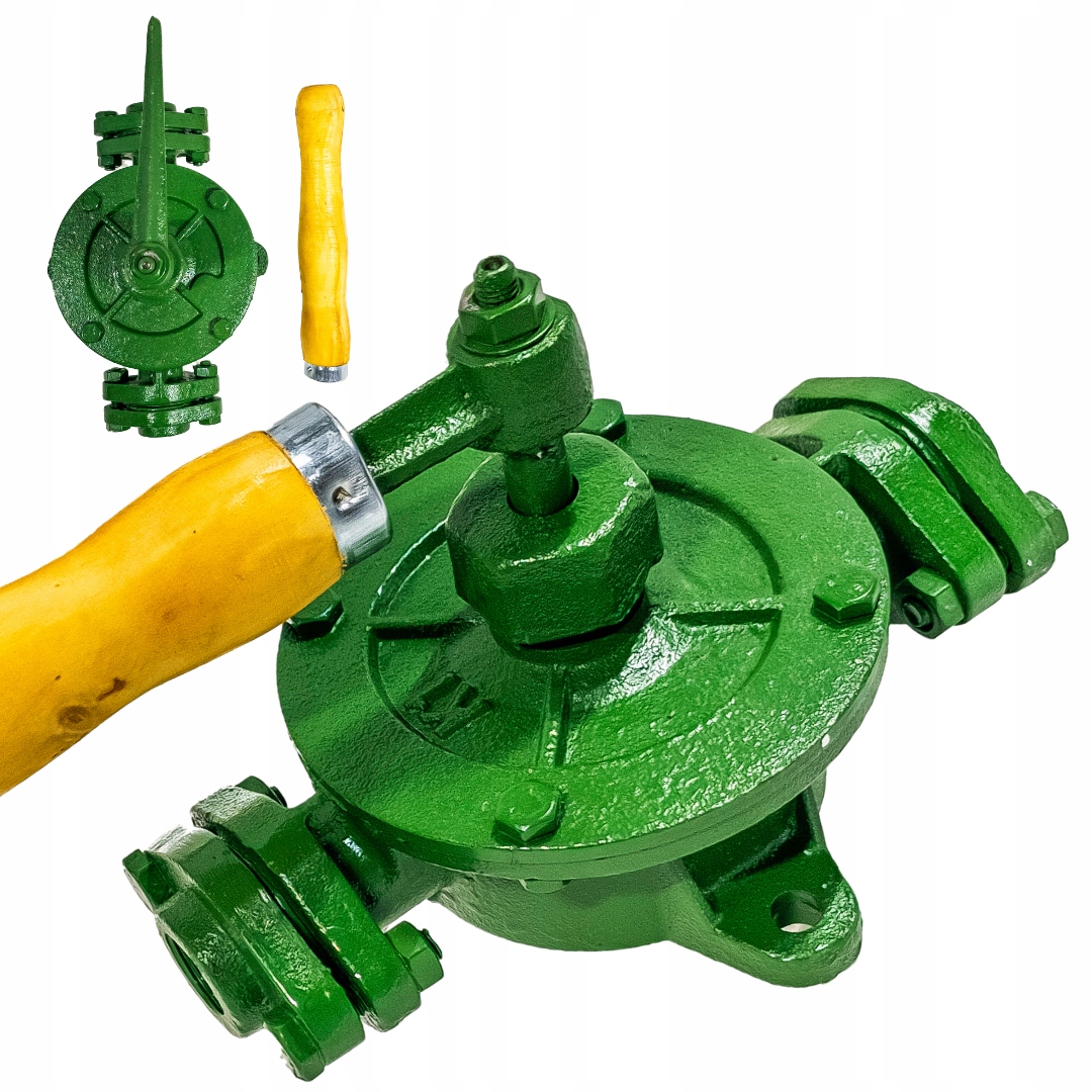 Pompa Ręczna Skrzydełkowa Kaciajka KN-1 3/4" Żeliwna Solidna Mocna Wydajna