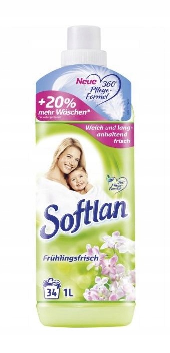 

Softlan płyn do płuk.1L Zielony- Konwalia