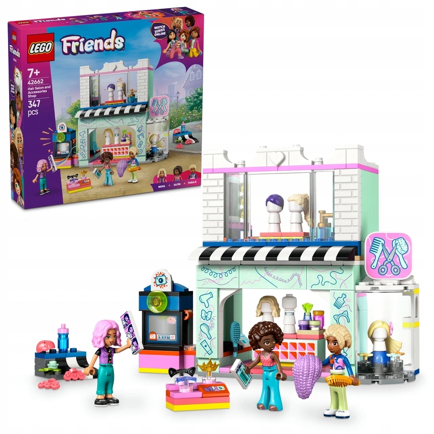 Lego Friends 42662 Kadeřnictví a obchod s doplňky
