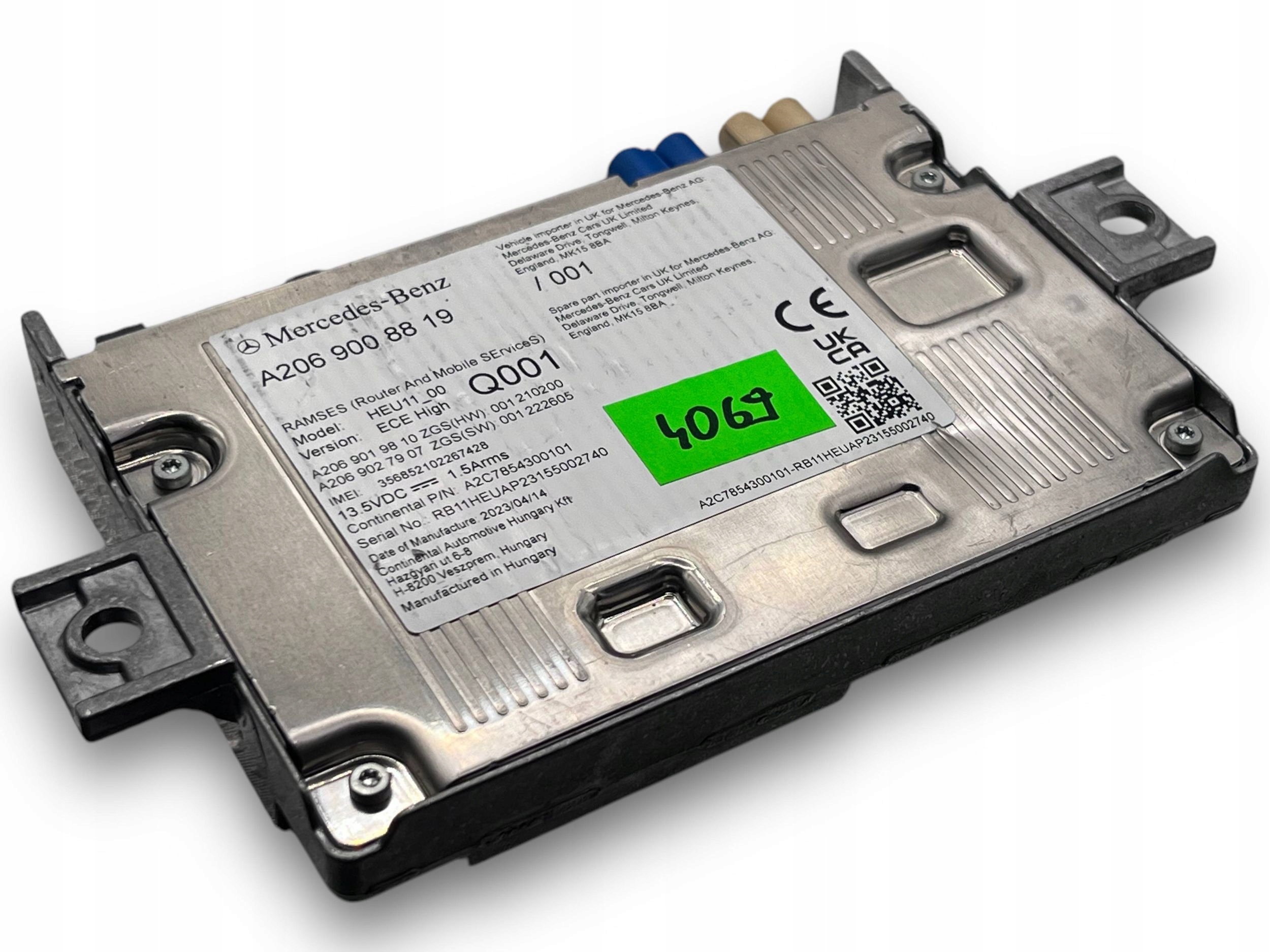 Mercedes-Benz C W206 module control unit A2069008819 $J