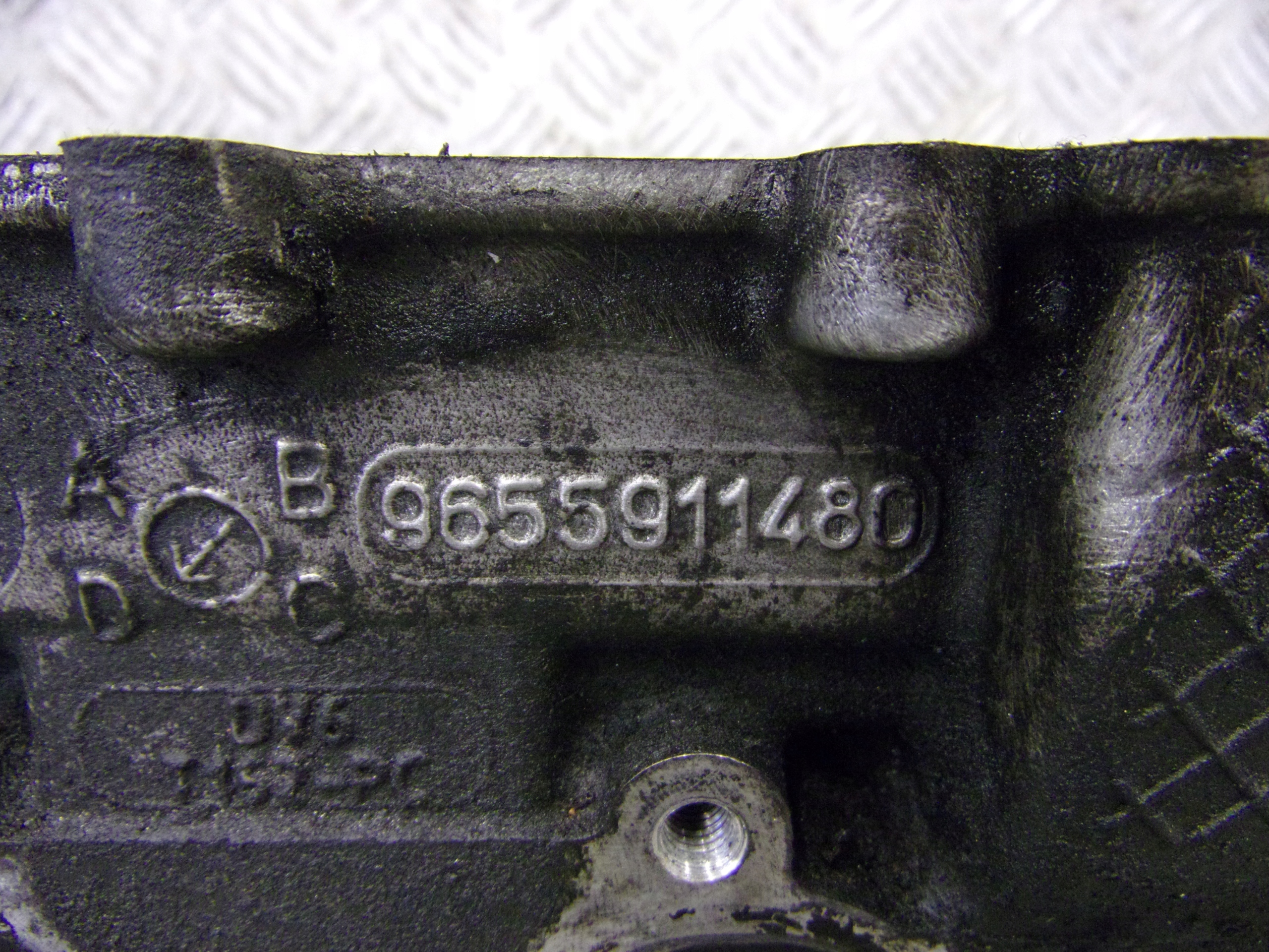 head. PEUGEOT 206 9655911480 1.6 HDI