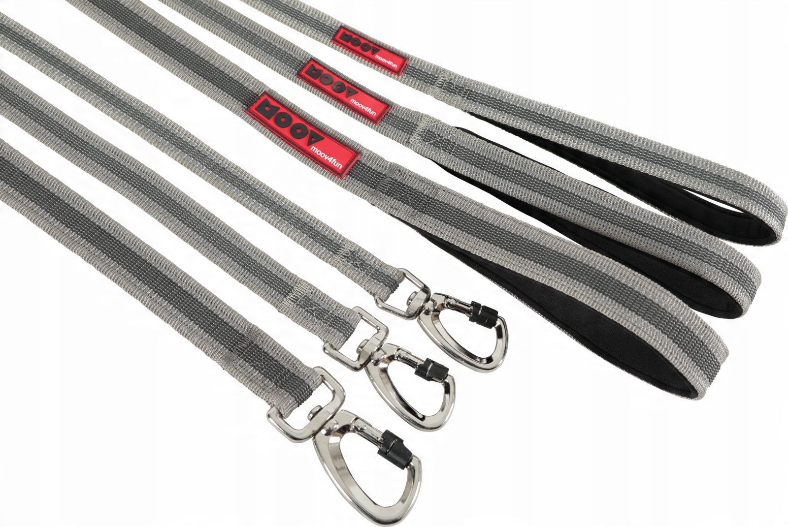 

Smycz Moov 20 mm/1,2 m kol. szary