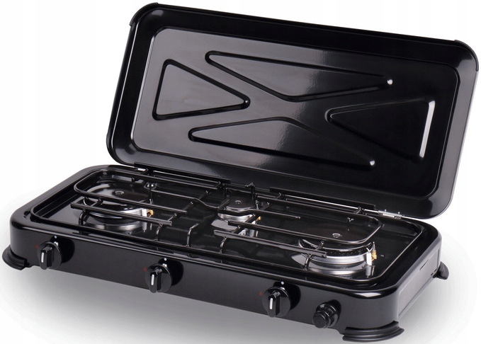 Turistický Plynový Vařič 3-HOŘÁKOVÝ CAMP4 Mary 30 mbar