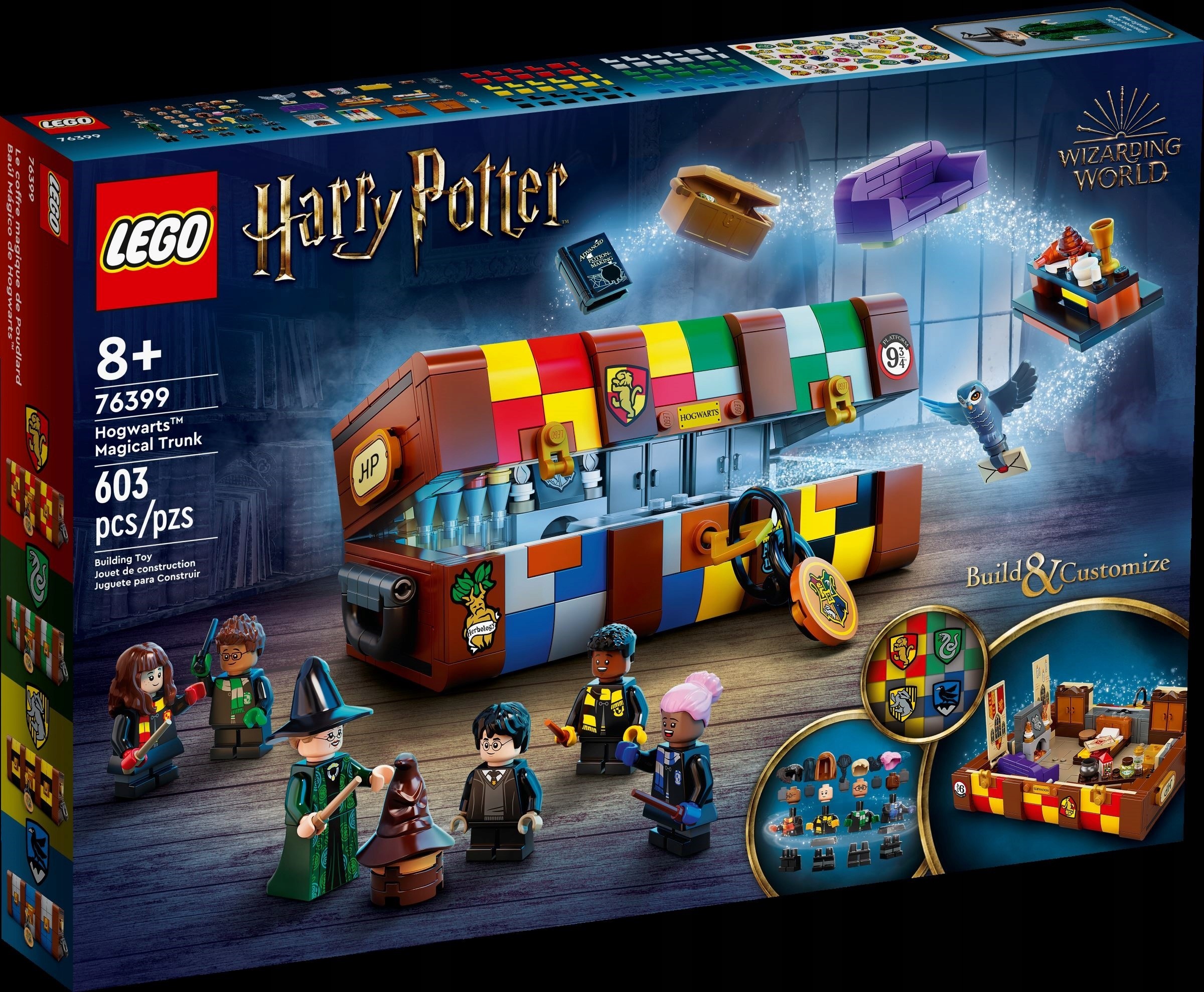 Lego Harry Potter 76399 Kouzelný kufřík z Hogwartsu Nové
