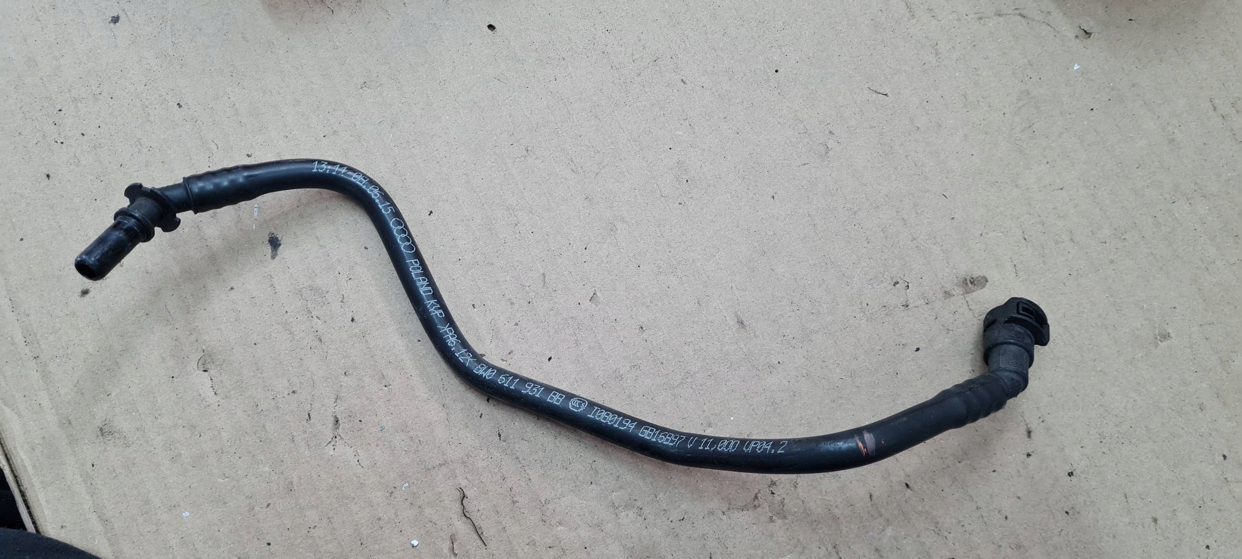 A4 B9 8W wiring vacual 2.0 TDI 8W0611931BB A5 8W