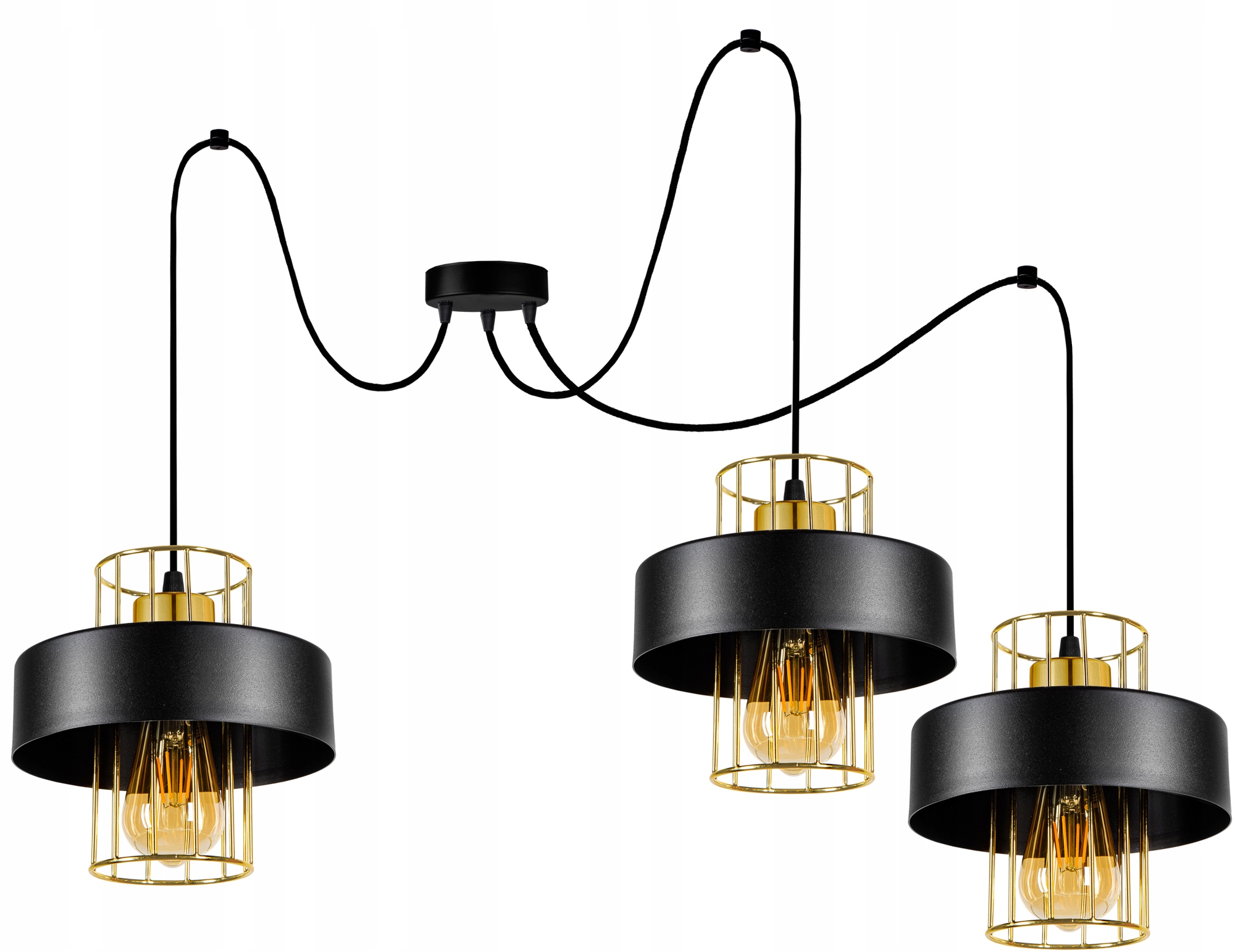 

Nowoczesna Lampa Wisząca Sufitowa Loft Pająk Led