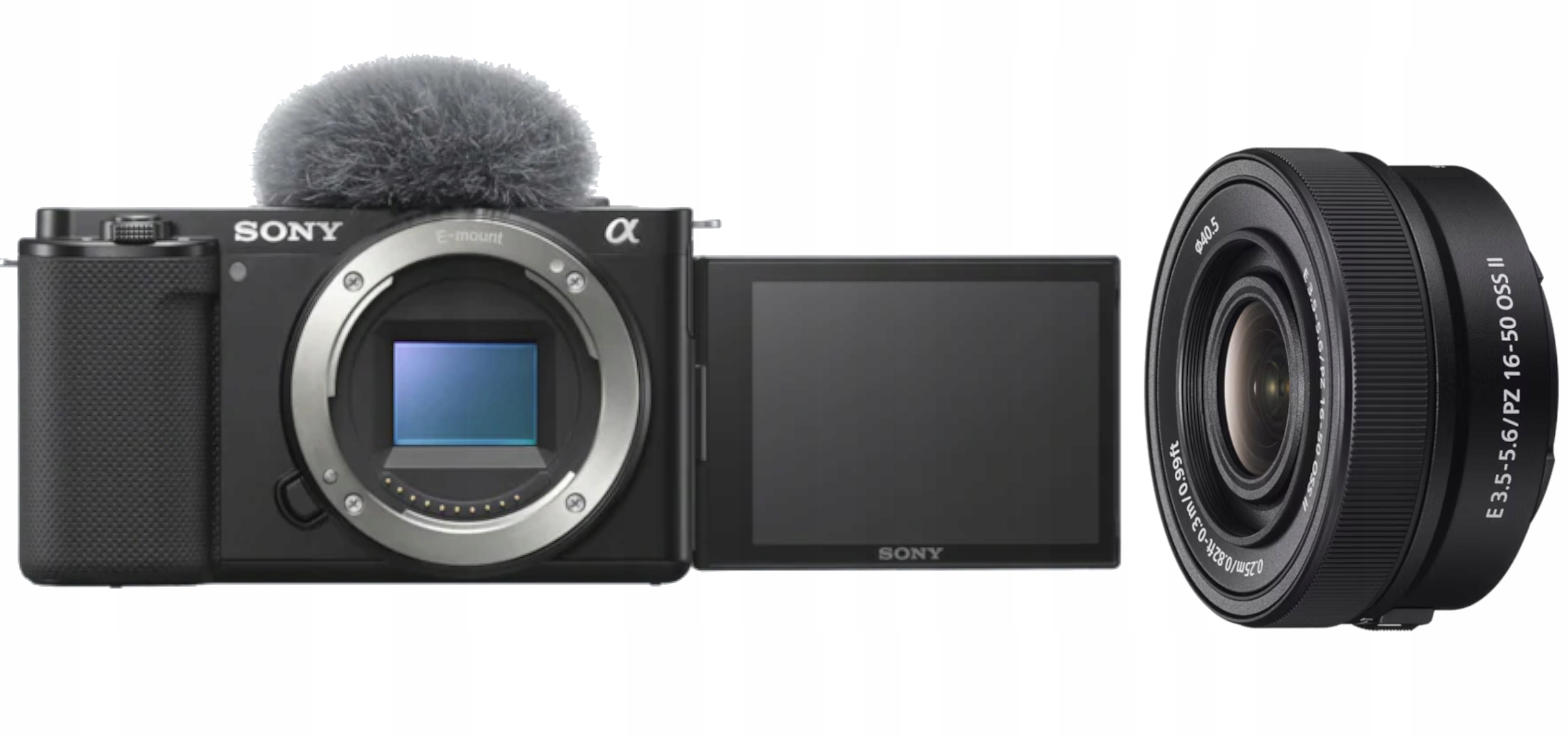 Uwaga Lepszy Obiektyw 16-50 MM Wersja II Sony Alpha ZV-E10 Video 4K