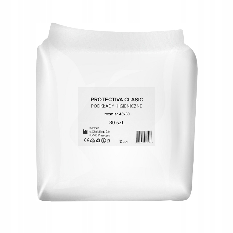 PODKŁADY CHŁONNE DO PRZEWIJANIA 45x60cm 240 szt. Stan opakowania oryginalne