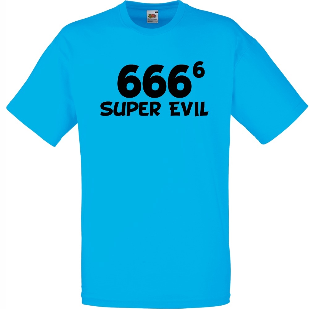 

Koszulka śmieszna 666 evil diabeł prezent XXL