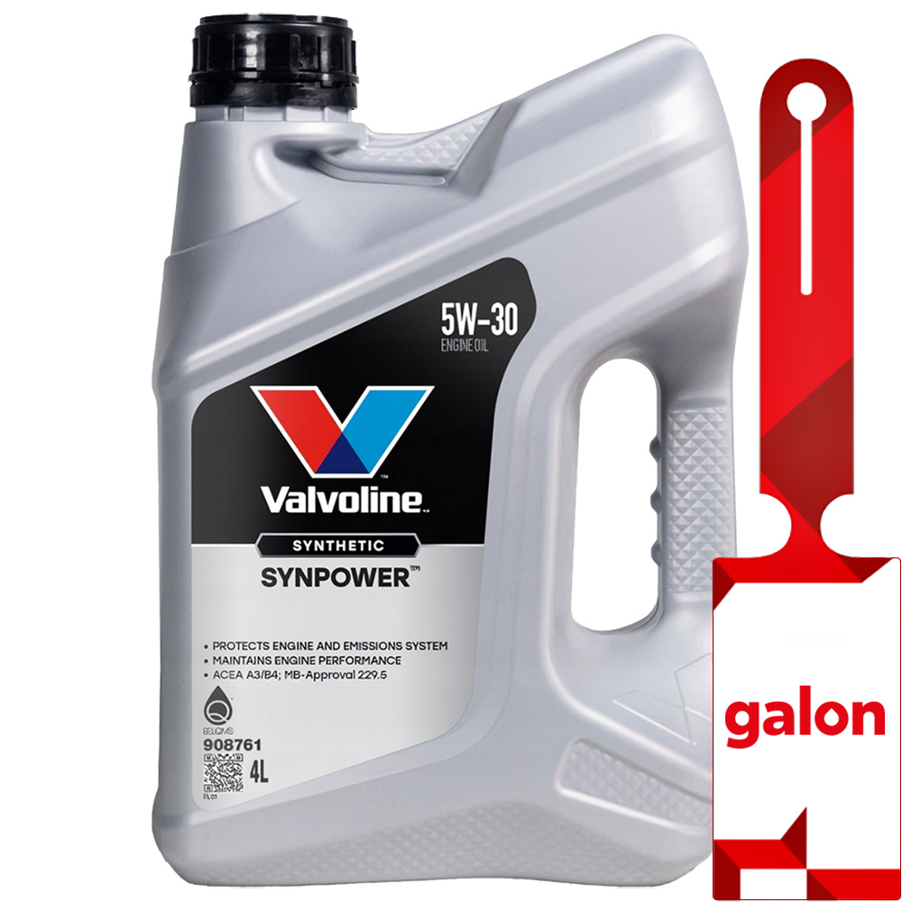 Valvoline Synpower 5w30 4L syntetyczny olej silnikowy