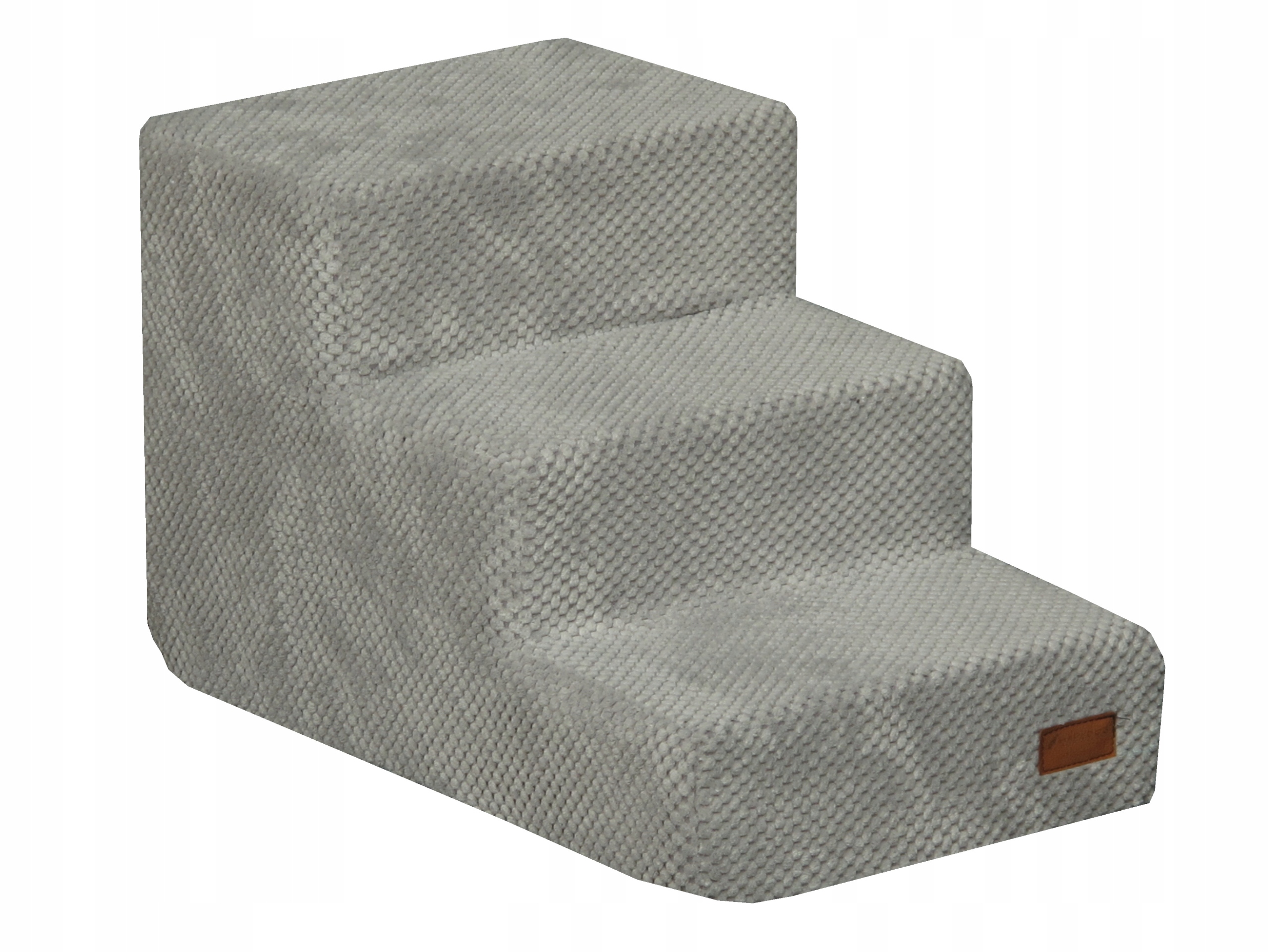 Schodki/schody dla psa Popielaty Sztruks