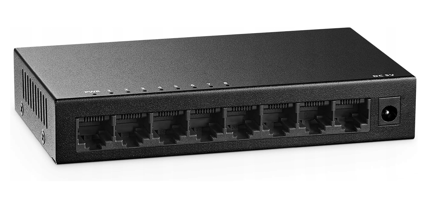 MokerLink 8-portový gigabitový přepínač Ethernet