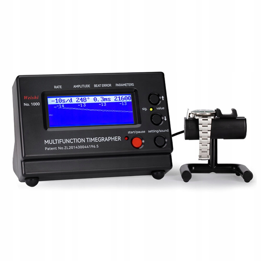 Timegrapher Mechanický Tester Hodinky Weishi1000
