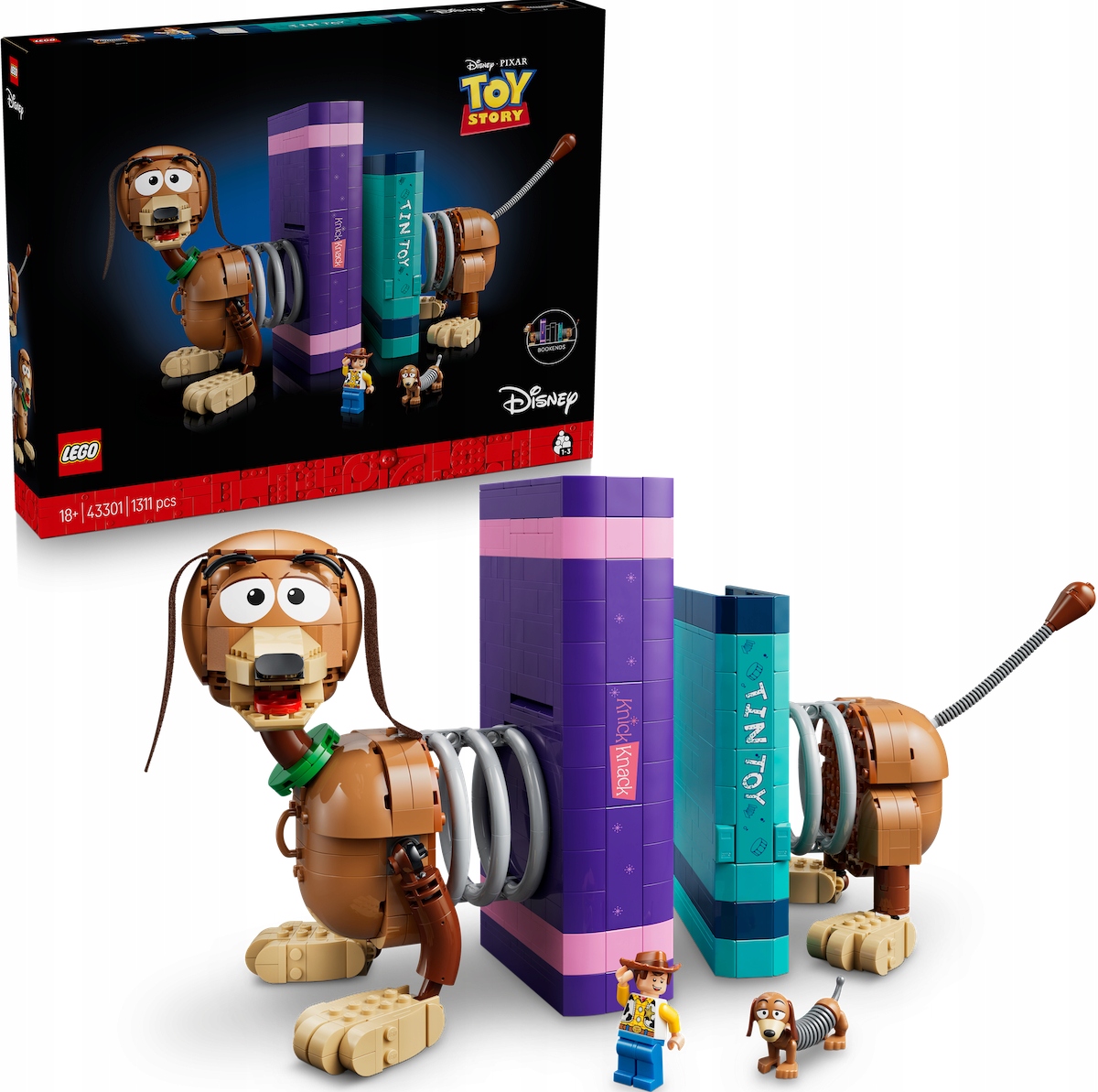Lego Toy Story Cienki Podpórki pod książki 43301