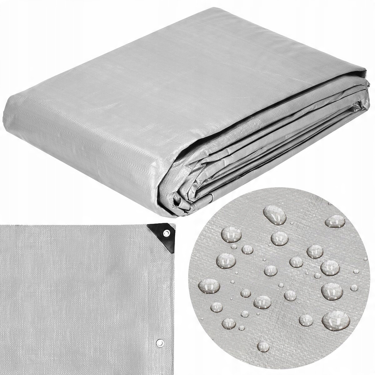 

Plandeka Płachta 4x5m Mocna 210G Mrozoodporna Uv