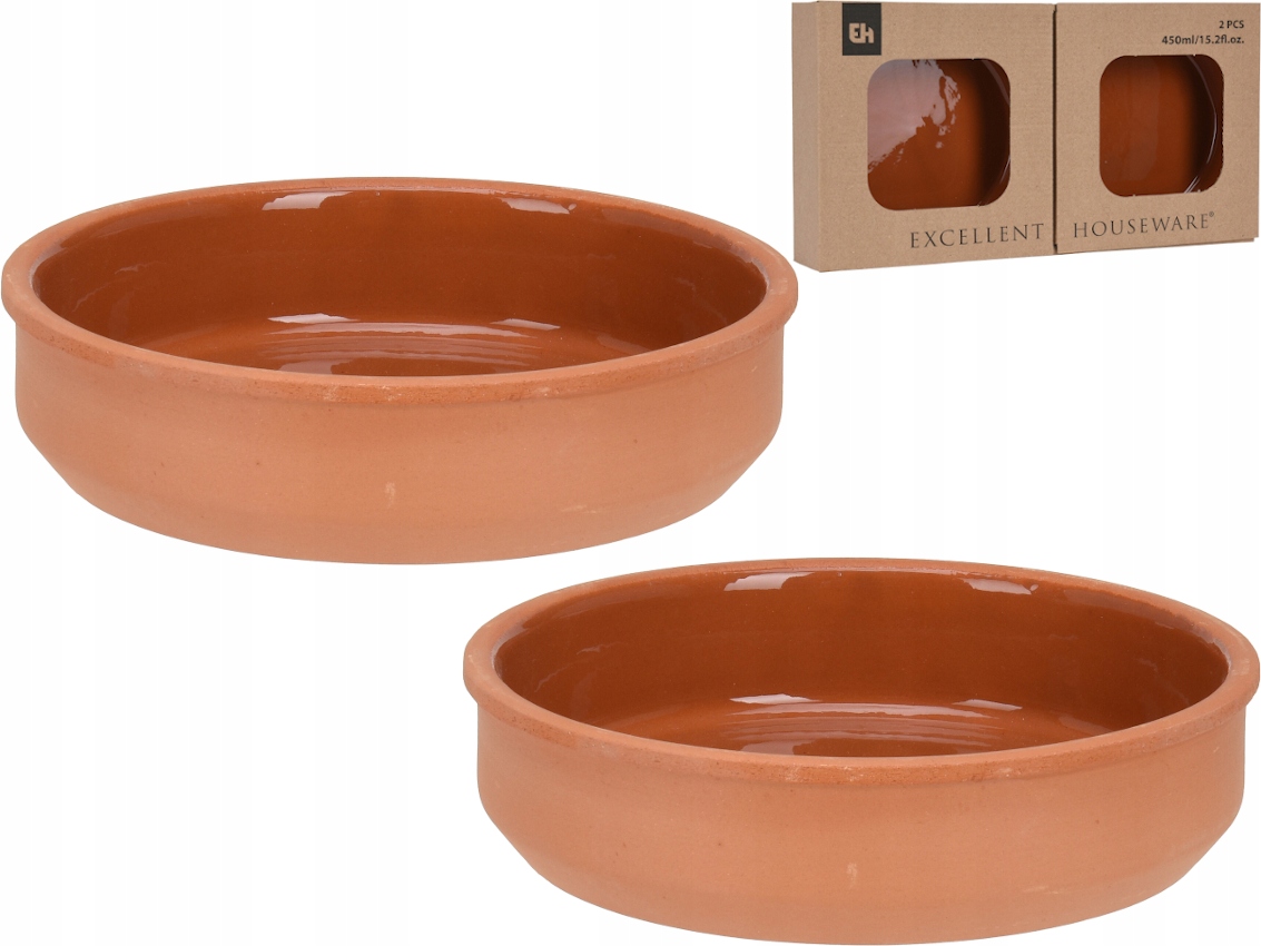 

Naczynie Do Zapiekania 16x4 cm 450 ml 2 szt